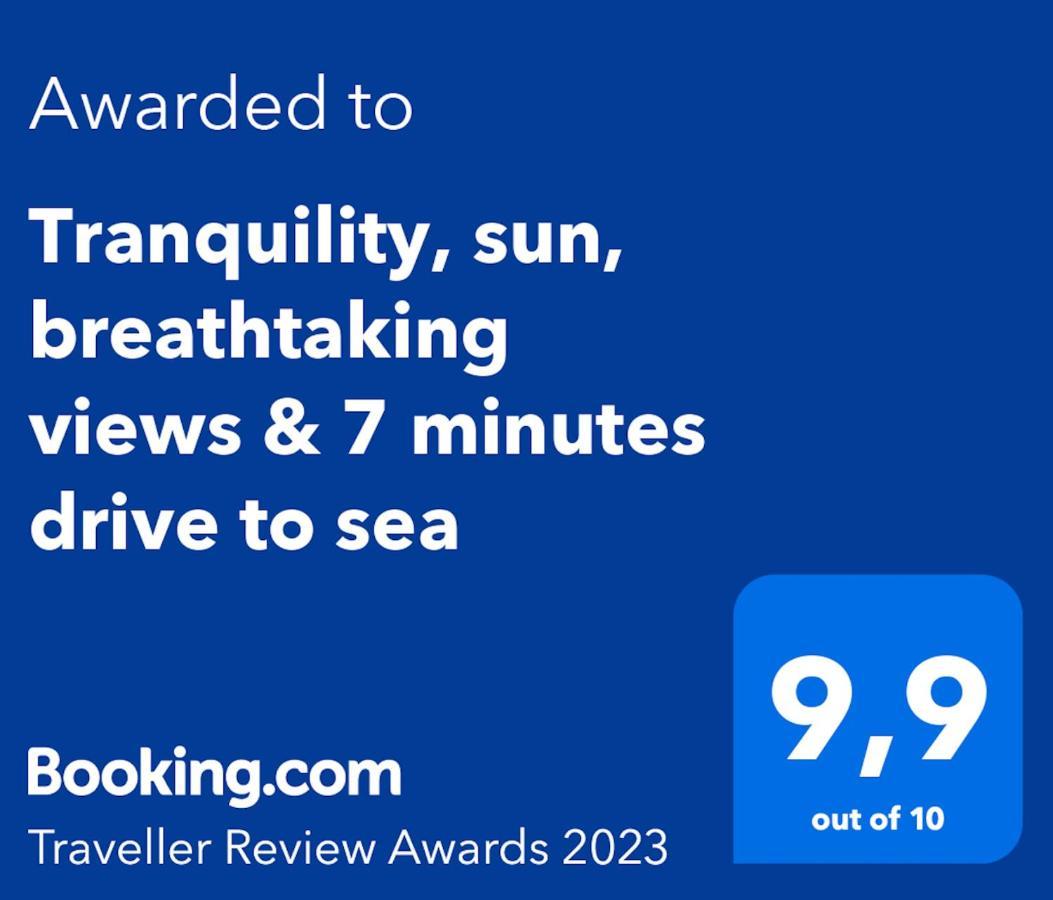 Tranquility, Sun, Breathtaking Views & 7 Minutes Drive To Sea Apartman Benitachell Kültér fotó